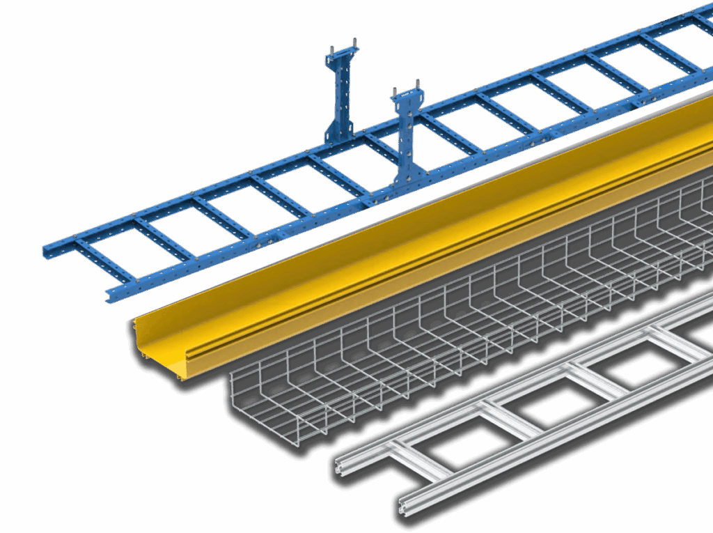 U-Shaped Steel Cable Ladder for Industrial Use - Aoyunte
